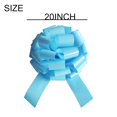 thumbnail image 5 of Car Bow HQJAXJ, gigante, impermeable, para regalo, 20 pulgadas, decoración azul cielo, 5 of 5
