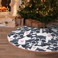 thumbnail image 5 of KLL Christmas Tree Skirt,Party Decorations Farmhouse for Christmas Decorations Holiday Party 36" -Cartoon Raccoon, 5 of 6