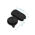 thumbnail image 3 of X Autohaux 3 Buttons Remote Fob Key Button Pad Shell Rubber for BMW Series 3 5 7 E38 E39 E36 Z3 Z4 Z8 X3 X5, 3 of 5