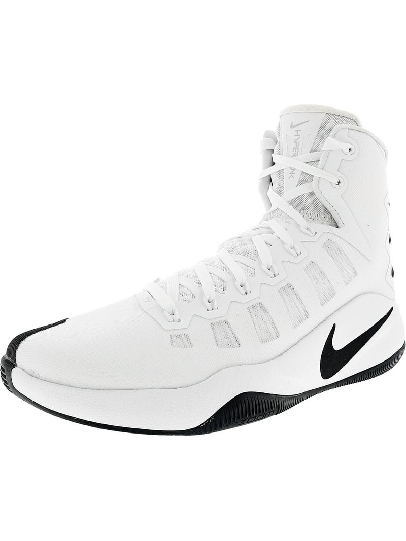 diámetro Paloma su Nike Men's Hyperdunk 2016 Tb White / Black-Metallic Silver High-Top  Basketball Shoe - 12.5M - Walmart.com