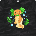 thumbnail image 4 of Inktastic Cute Orange and Green Axolotl Boys or Girls Toddler T-Shirt, 4 of 5