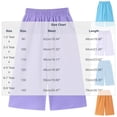 thumbnail image 6 of Lmnyox Girl's Wide Leg Pants Baggy Solid Color Elastic Waist Open Bottom Pants Casual Workout Pants with Pockets, 6 of 6
