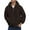 Brown#1856, variant on LIIPEE Men Plush Hoodies Casual Solid Color Long Sleeve Hooded Half Zip Fuzzy Pullover Tops With Pocket Man Comfortable Holiday Festival Party Sweatshirts,Beige,L
