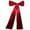 Red A, variant on sruoe Christmas Tree Bow Decoration, Christmas Tree Topper, Velvet Bows for Christmas Tree, Gift Packag Bow Ribbon, Lightweight Hanging Christmas Bows for Home Front Door Party Decor, Red