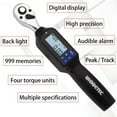thumbnail image 6 of ES3-060AN 3/8 Inch Handheld Portable Digital Torque Wrench Large Screen with Backlight Sound LED Alarm Real-time Peaks Measurement Four Units Switching Multifunctional Practical Torque Wrench, 6 of 9