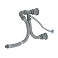 thumbnail image 3 of Universal Drain Kit,Kitchen Sink Double Hose Kitchen Sink Accessories Double Sink Drain Pipe Kit Maximized Efficiency, 3 of 8