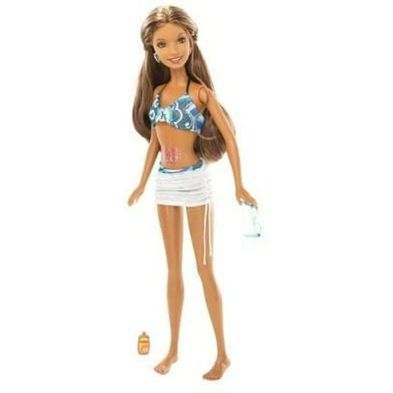 Barbie Beach Fun Summer Doll 2005 #J0698 - Walmart.com