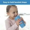 thumbnail image 6 of Dr. Brown's Milestones Cheers 360 Training Cup for Toddler/Baby, Leak-Free, Blue/Aqua, 10 oz, 9m+, 2-Pack, 6 of 17