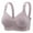Purple, variant on Ladies' Jacquard Breathable And Comfortable Gathering Without Steel Ring Thin Cup Beautiful Back Non Side Adjustable Bra Sports Bra Women Pack Womens Push up Bras Strap Less Bra Woman Bra Bra for