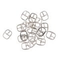 thumbnail image 1 of 2x 5/10/20pcs Hebilla Deslizante Metal Broche Conector Artesanal Accesorios para Cinturón, Correa de DIY Yinane Hebillas de zapatos de bricolaje, 1 of 8