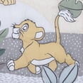 thumbnail image 5 of Disney The Lion King 3-Piece Crib Bedding Set, Crib, Yellow, Blue, Green, 5 of 6