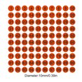 thumbnail image 2 of Maoww Pack of 100 Consecutive Number Stickers Long-term Use Classification Inventory Storage Handmade Organizing Supplies Decals black on red type 1, 2 of 5