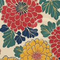 thumbnail image 4 of Yayeee Shower Curtain with Hooks 72"x72" Waterproof Fabric Bathroom Hanging Decor, Vibrant Flowers Pattern, 4 of 5