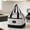 Black, variant on Insulated Lunch Bag Organizer,Large Capacity Food Storage Organizer,Thickened Aluminum Foil Thermal Design Organizer,Portable Handheld Secure Zipper Organizer,Picnic Travel Meal Storage Organizer