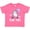 Hot Pink, variant on Inktastic Big Sis Unicorn Sister Announcement Girls Toddler T-Shirt