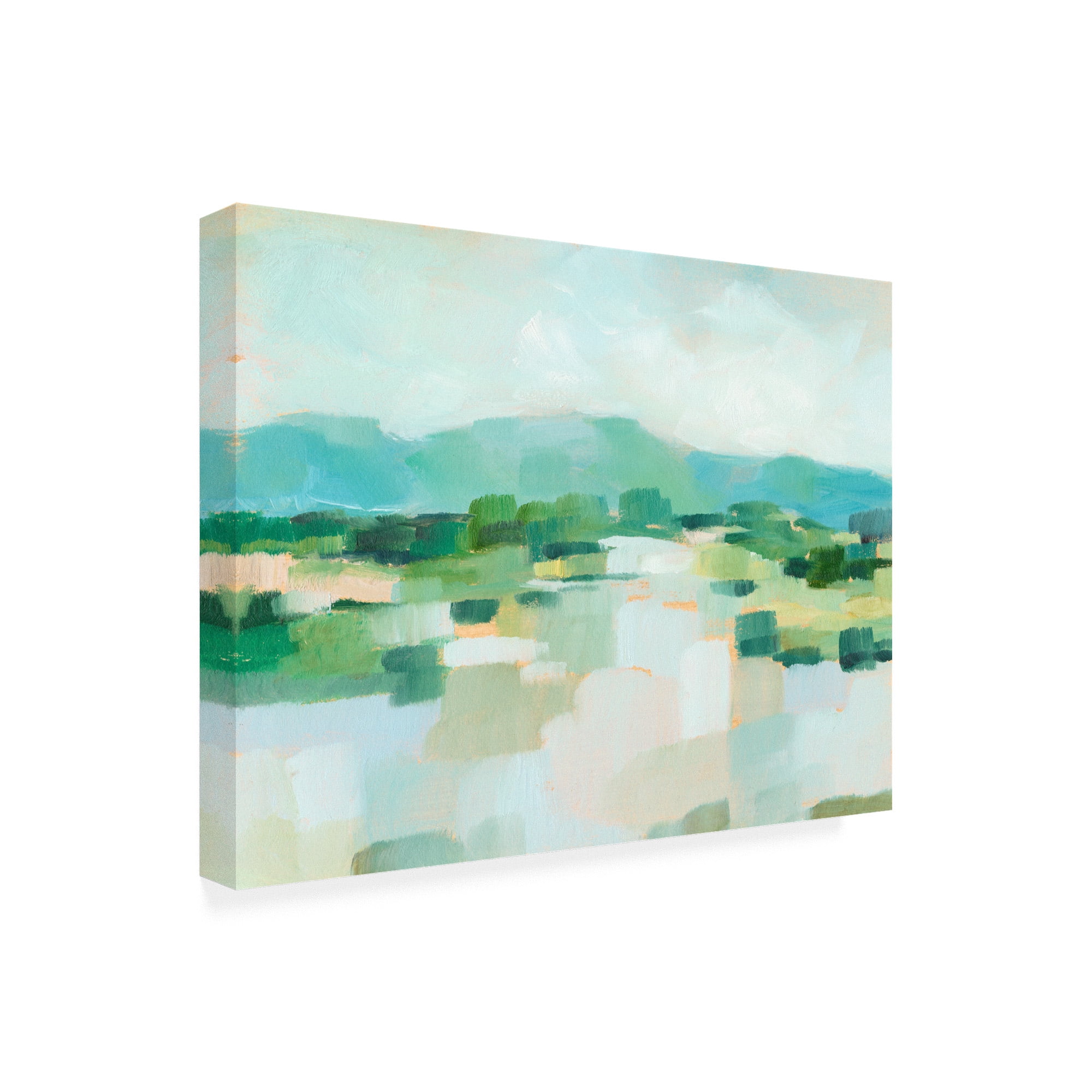 Trademark Fine Art 'Emerald Island I' Canvas Art by Ethan Harper