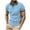 Sky Blue, variant on Shirts for Men,Mens Shirts Short Sleeve,Men's Fallow Button Turn-Down Collar Top Short-Sleeved Stripe Sports Top Shirt,Shirt for Men