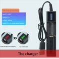 thumbnail image 2 of 10X Cargador de BateríA USB 1 Ranura Cargador de BateríA de Litio Recargable de Carga RáPida Universal para 18650 26650 14500 16340, 2 of 5