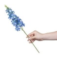 thumbnail image 3 of Mainstays 18" Artificial Silk Blue Delphinium Short Stem, 3 of 8