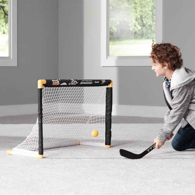 Franklin Sports NHL Pittsburgh Penguins Mini Hockey Set - Kids