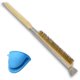 thumbnail image 1 of Pizza Brush Long Handle Pizza Brush & Removable Baking Hand Clip Set, 1 of 5