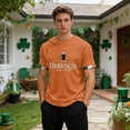 thumbnail image 3 of Hello Darkness My Old Friend Textured Crew Neck Short Sleeve T-Shirt for Men Casual Streetwear, 3 of 9