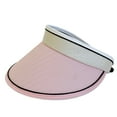 thumbnail image 1 of Chapeau de Soleil pour Femmes, Haut Vide, Bord Long, Protection Solaire, Ajustable, Antidérapant, Protection Solaire, Extérieur, Cyclisme, Chapeau d'Été pour Femme, 1 of 10