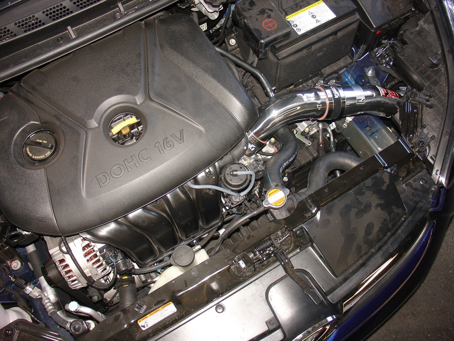 Injen 11-12 Hyundai Elantra 1.8L 4cyl Black Tuned Cold Air Intake w/ MR Tech & Web Nano-Fiber Filter Fits select: 2011 HYUNDAI ELANTRA TOURING