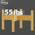 thumbnail image 3 of iSpring Wooden Stand for DGF2 Gravity-Fed Stainless Steel Countertop Water Filter System, Natural Wood, 3 of 5