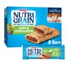 Kellogg's Nutri-Grain Apple Cinnamon Chewy Breakfast Bars, Made with 10g Whole Grains, 10.4 oz, 8 Count
