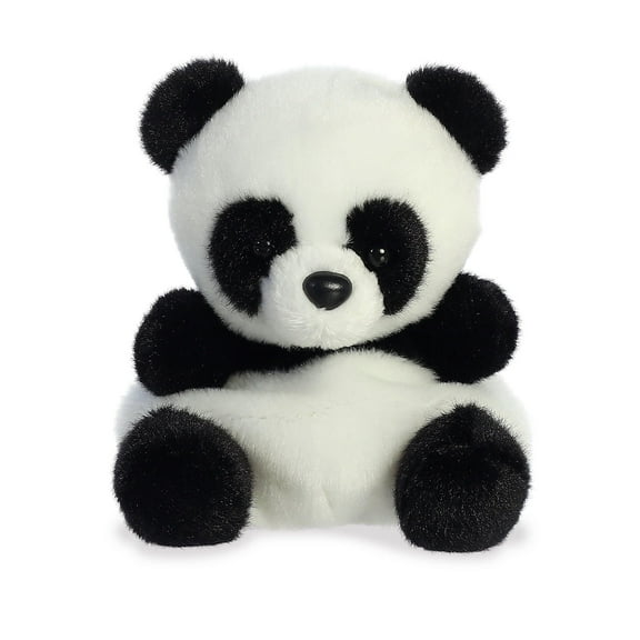 Aurora - Mini White Palm Pals - 4.5" Bamboo Panda - Adorable Stuffed Animal