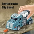 thumbnail image 5 of Transformable Car Toy Truck to Robot Mecha Vehicle Pull Back Inertia Powered Engineering Model Action Figure for Boys Kids(Blue), 5 of 6