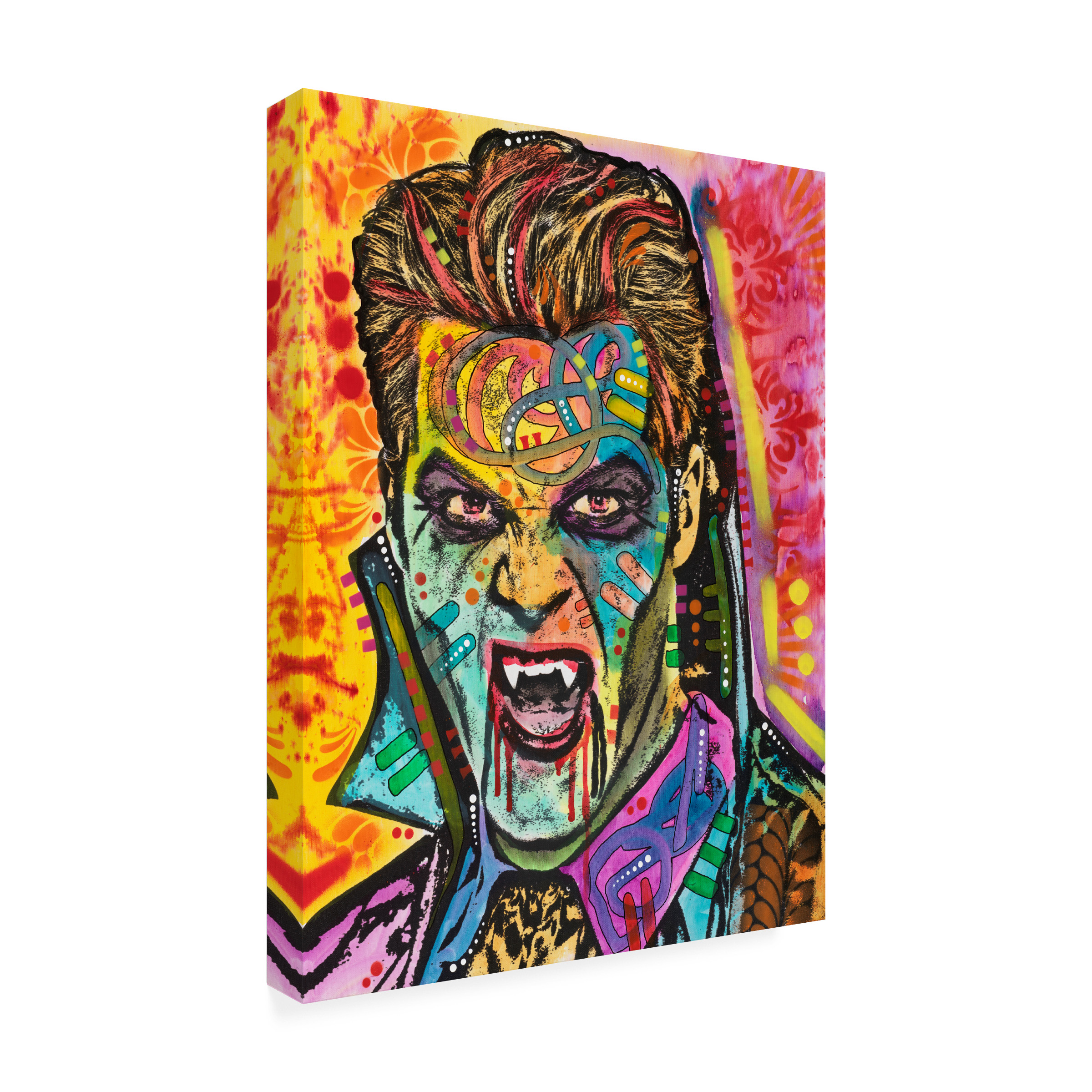 Trademark Fine Art 'Dracula' Canvas Art by Dean Russo