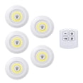thumbnail image 2 of Moderna luz debajo del gabinete LED COB luz nocturna control remoto lámpara claro Yuyangstore Bajo la luz del gabinete, 2 of 8