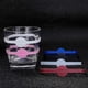 thumbnail image 4 of 24 marcadores de silicona para bebidas, dijes para copas de vino, vasos, latas de fiesta, marcadores de vidrio para bebidas/azul, 4 of 5