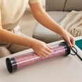 thumbnail image 5 of Mahjong Mat Bag, Zipper Top Clear Plastic Tube For Easy View Rolled Mahjong Mat Storage, 5 of 7