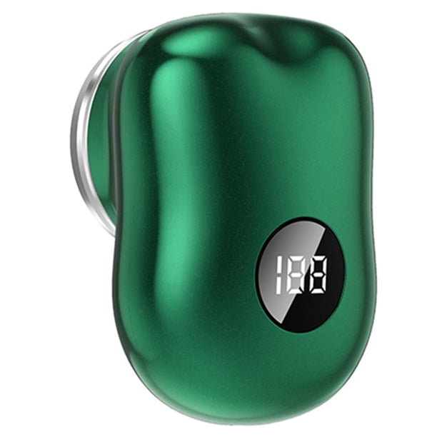Afeitadoras para barba Recortadora de barba eléctrica de 6 cuchillas Pantalla digital para el hogar (Verde) Ndcxsfigh Libre de BPA