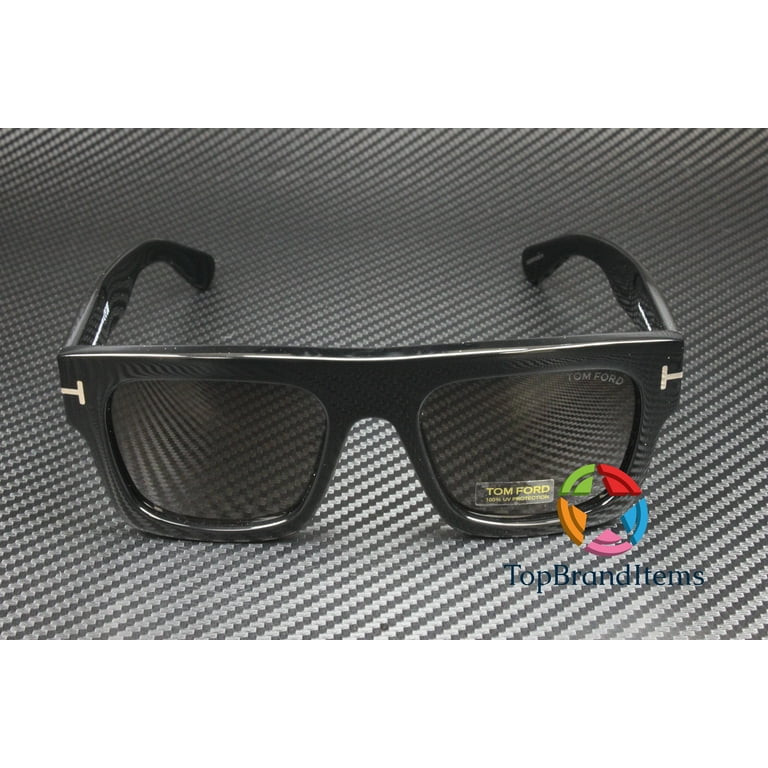 Tom Ford, Men's Sunglasses, FT0711 01A, Black Smoke 53 mm