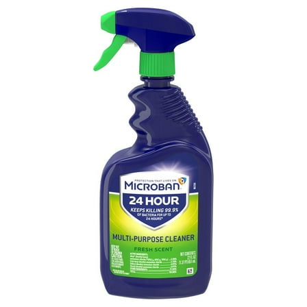 Microban 32 oz. 24-Hour Fresh Multi-Purpose Cleaner Spray