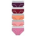 thumbnail image 4 of HOMBOM Underwear Packs Women Panties Package Cotton Brief 5PC Multicolor Womens Underwear Packs M, 4 of 9