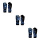 thumbnail image 3 of Qarigey Guantes para niños Manoplas Moda Snowboard Motocicleta Estampado floral Guante antideslizante a prueba de viento para deportes de Type4 NO4, 3 of 6