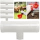 thumbnail image 3 of Conector Deslizante en T Plástico 3 Vías para Instalación Tuberías PVC 30 Piezas (20 Mm), 3 of 6