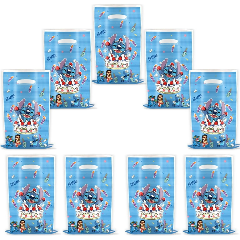 Stitch Birthday Party Gift Bags 10pcs Candy Bags Goody Bags Stitch Birthday Party Supplies Decorations