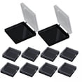 thumbnail image 1 of Caja De Almacenamiento De Uñas A Presión De 2x10 Piezas Para Salón De Uñas, Uñas Artificiales, Uso Doméstico, Negro, 1 of 8