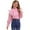 /A1Pink252, variant on MEZZALL Kids Girls Long Sleeve Party Blouses Kids Solid Color Elegant Ruffled Button Down Shirts School Tops Versatile Streetwear