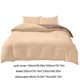 thumbnail image 3 of Set de ropa de cama de poliéster lavado de 4 piezas | Funda de colcha Comfort Soft, sábanas y fundas de almohada | Nuevo Multicolor | Transpirable, resistente al desvainamiento | 150x200cm,, 3 of 6