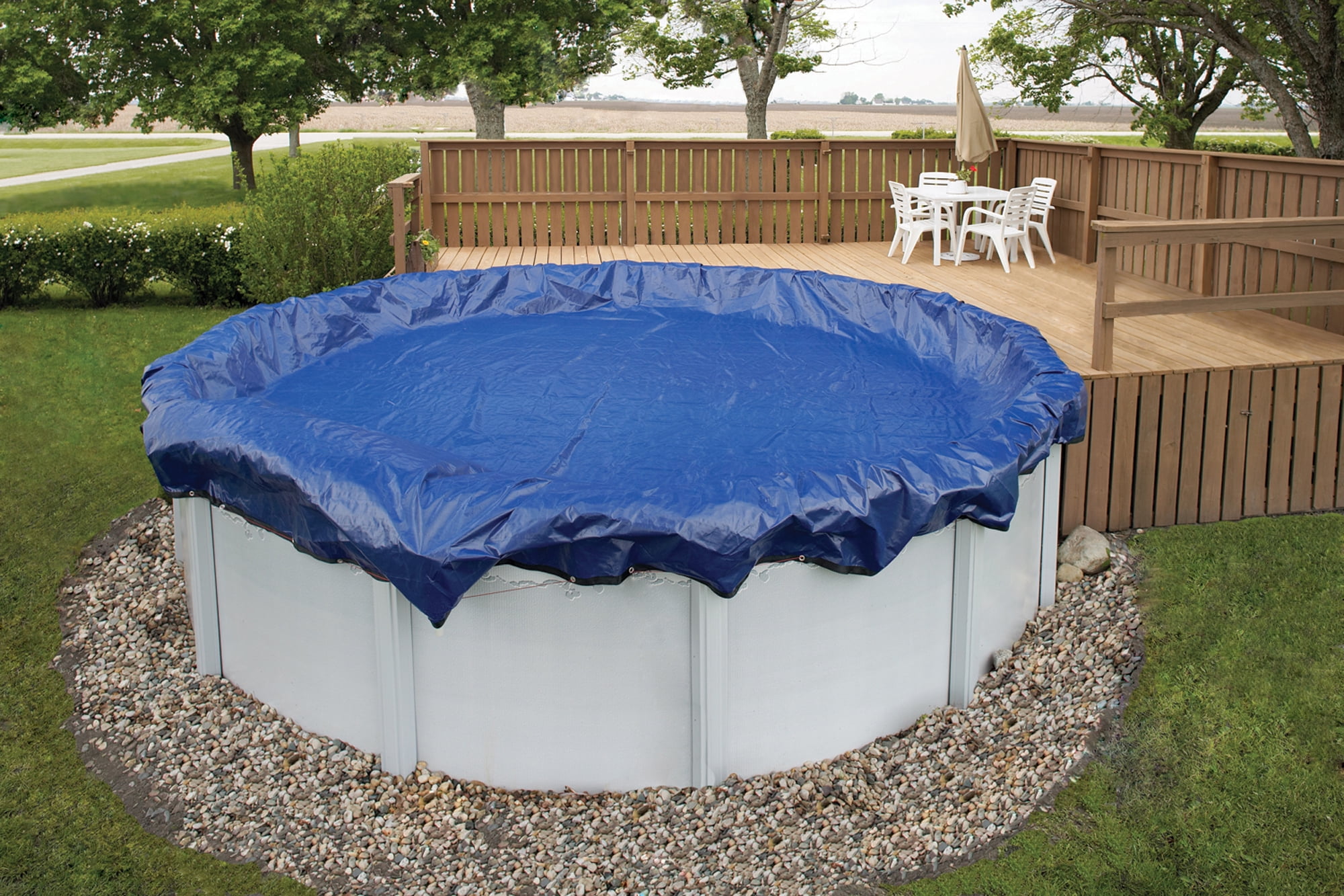 closing an above ground pool for winter
