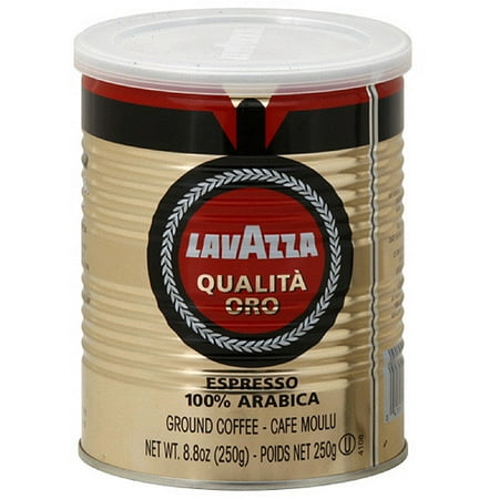 Lavazza Qualita Oro Ground Coffee, 8.8 oz (Pack of 12)