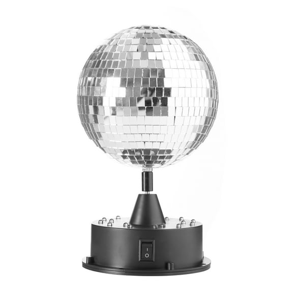Urban Shop LED Disco Mirror Ball Table Lamp