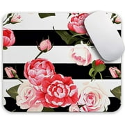 Oriday Gaming Mouse Pad Custom, Inspirational and Motivational Design for Women (Marine Rose)